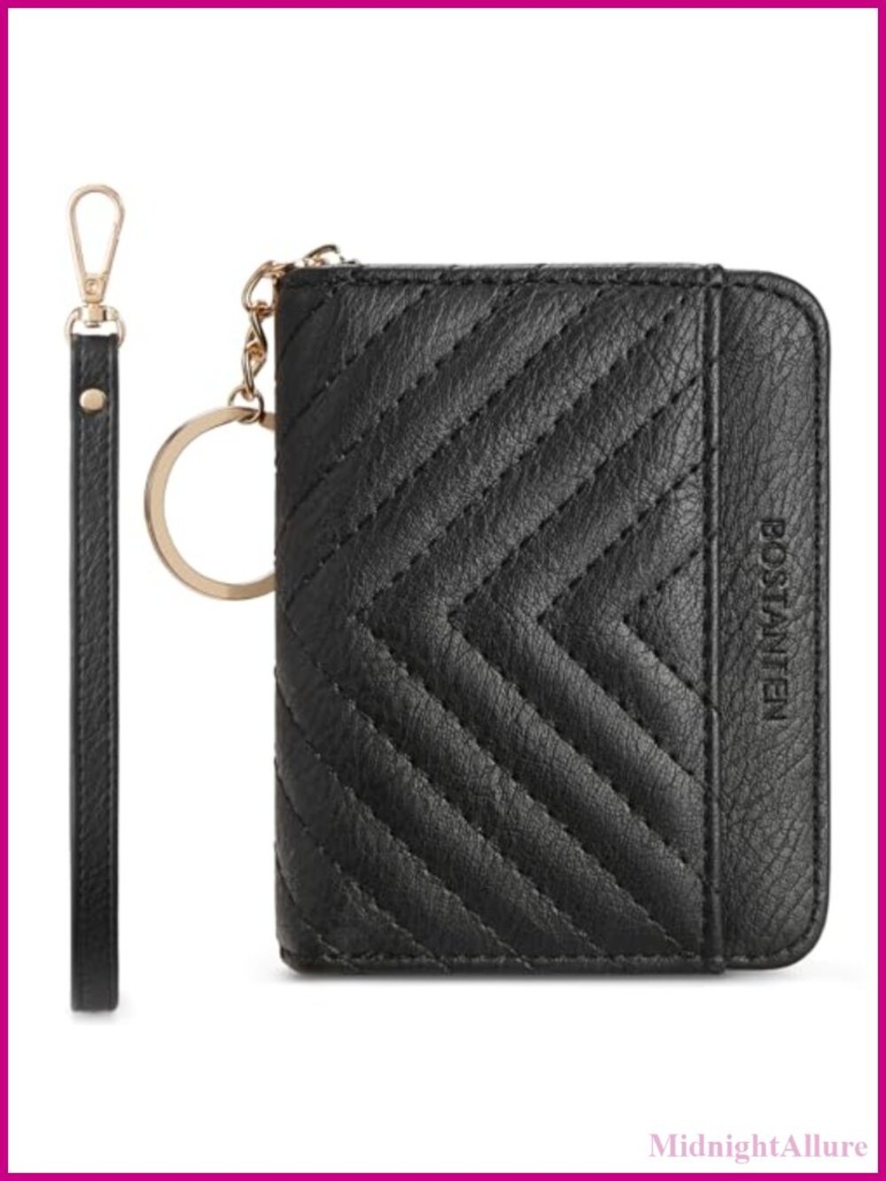 Small Sling Bag for Women Leather RFID Blocking Credit Card Holder Wallet